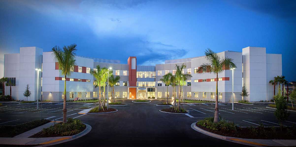 Exterior of NCH in Naples, Florida