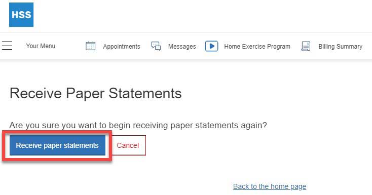 Receive paper