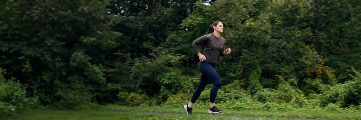 Caitlin running