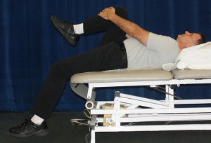 Jack-knife stretch