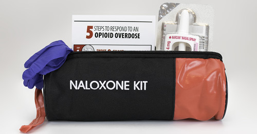 A naloxone kit.