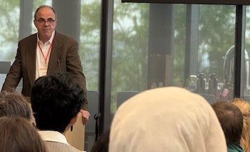 Dr Miller at Conference