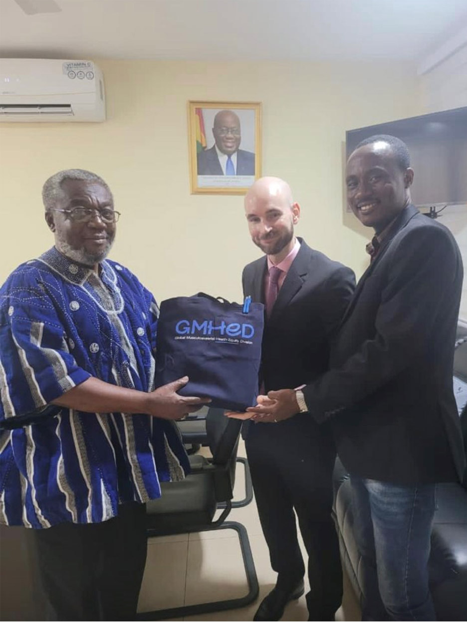 Dr. Anthony Nsiah-Asare, Presidential Advisor on Health, Office of the President of Ghana, endorses GMHED