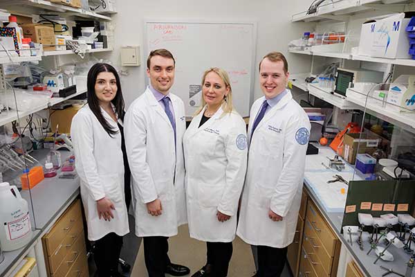 Team at the Lab Bench​