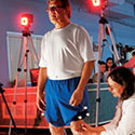 Doctor with patient