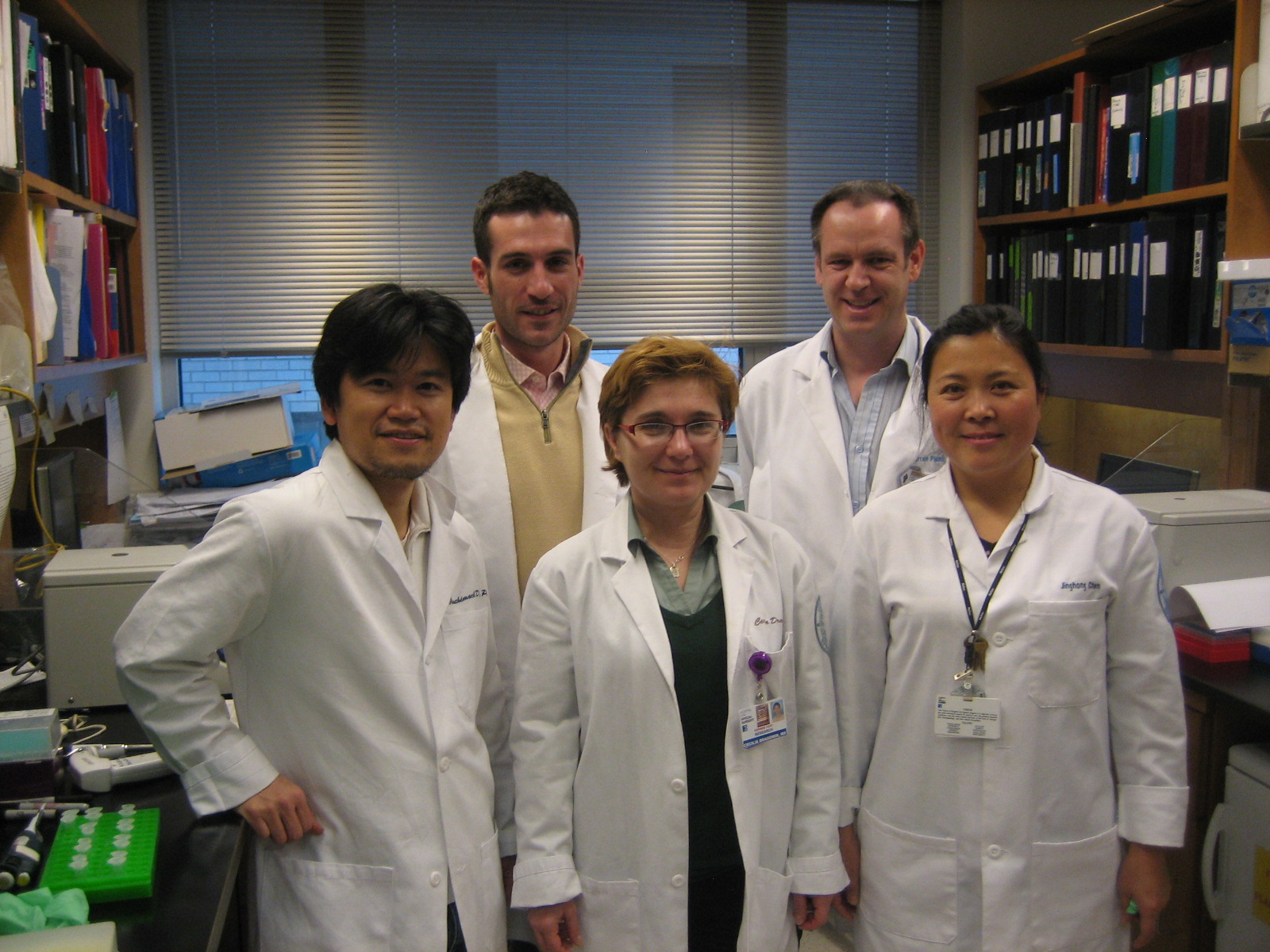 Kaneyuki Tsuchimochi, Miguel Otero, Cecilia Dragomir, Darren Plumb, Jinghong Chen