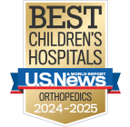 Graphic: Best Children's Hospital badge