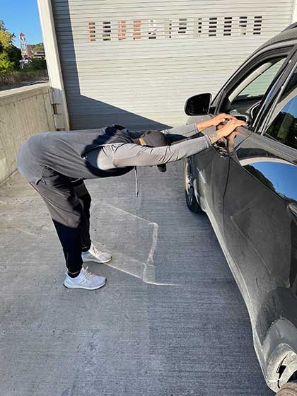 photo of Standing Lat Stretch