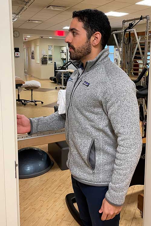 Isometric Shoulder Internal rotation