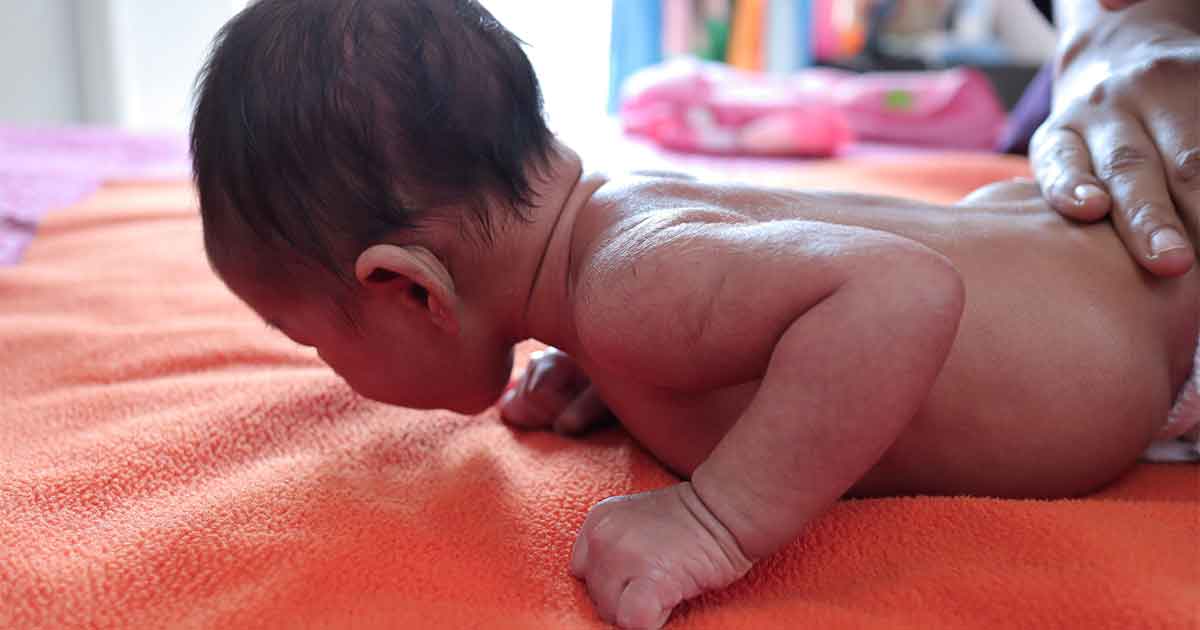 Image - photo for Does Your Baby&#39;s Head Tilt to One Side? It May Be a Sign of Torticollis